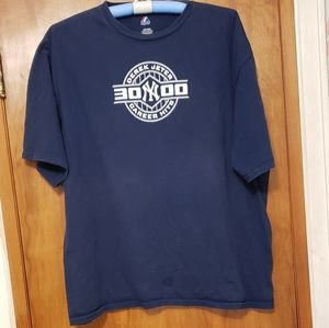 Vintage DEREK JETER NY YANKEES MAJESTIC 2XL TEE